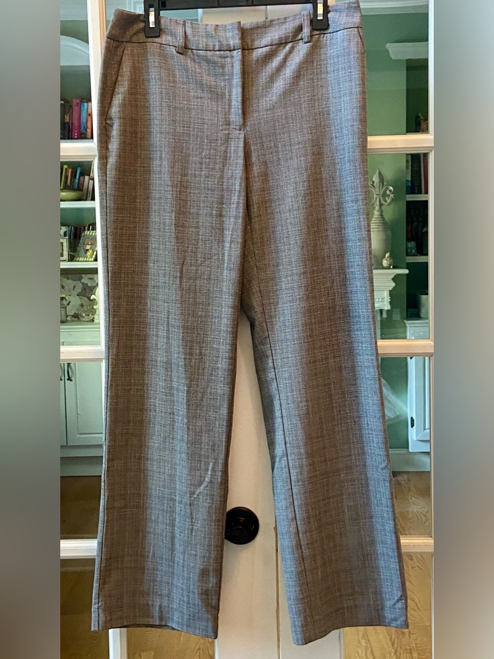 Charter Club Black and White Plaid Dress Trousers Size 8